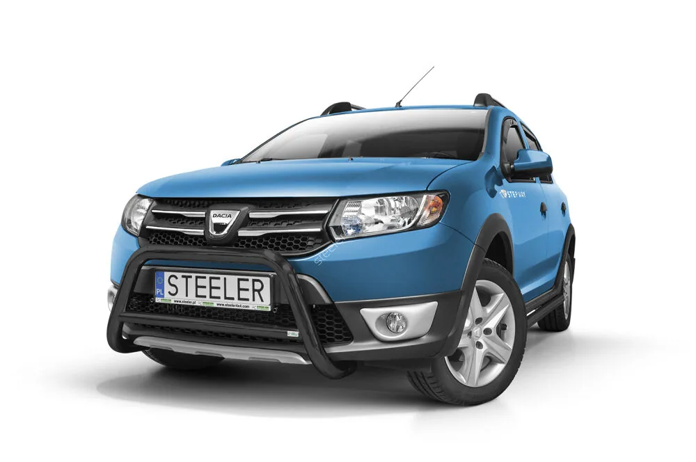 EC A-kaitseraud põikitoruga, must — Dacia Sandero Stepway (2013–2020)