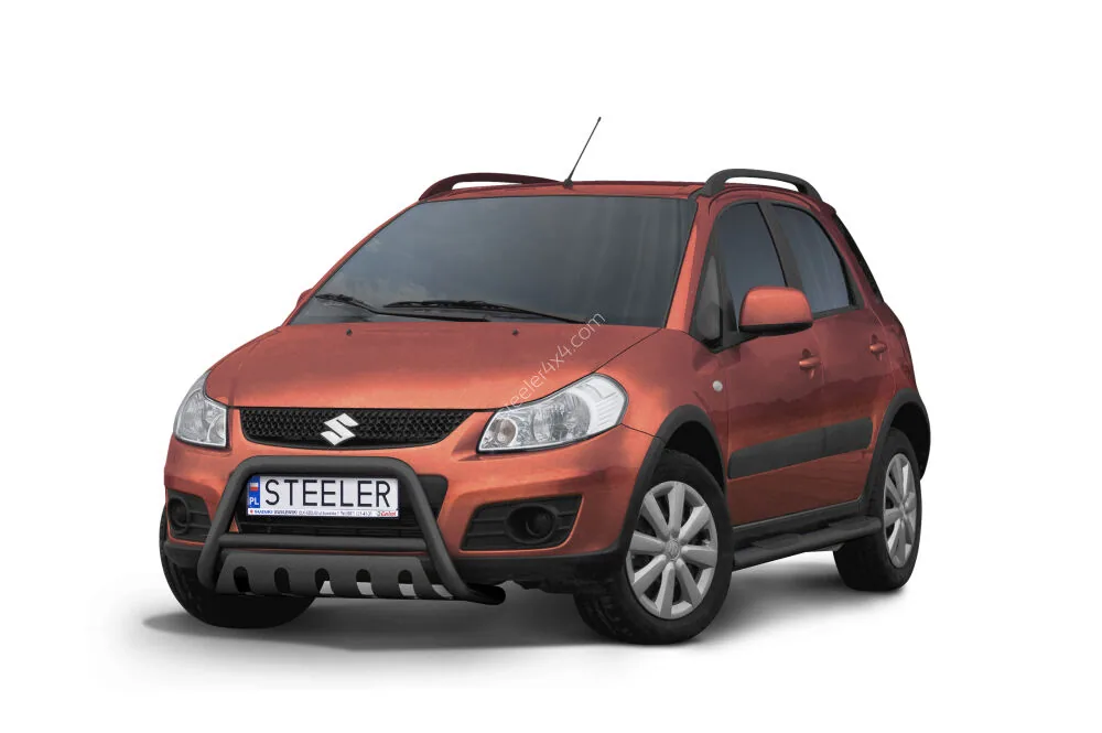 Дуга EC A с поперечиной и защитой моста, чёрная — Suzuki SX4 (2006–2009)