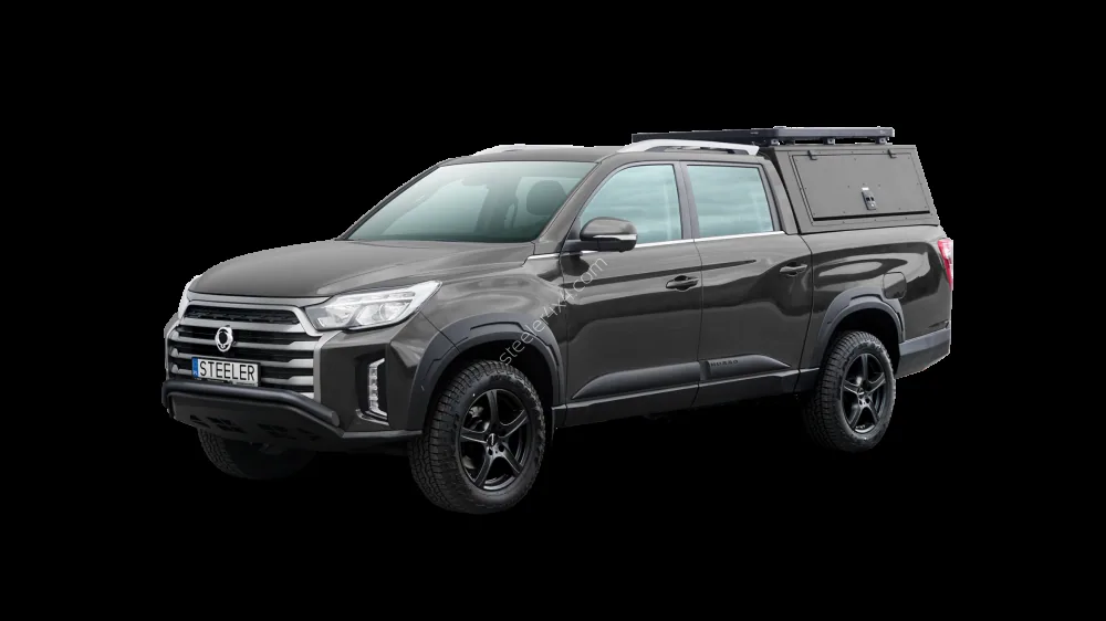 Front bumper with bull bar — SsangYong Musso (2021–)