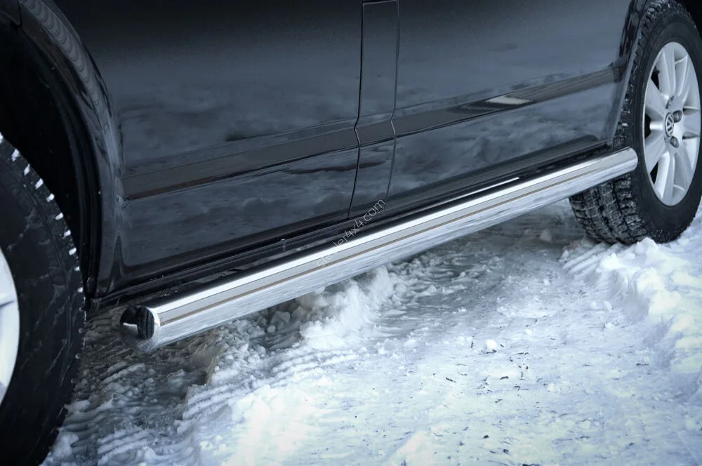 Stainless steel side bars — Volkswagen T5 (2003–2015)