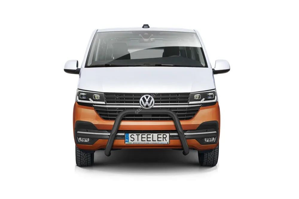 EC A-kaitseraud ilma põikitoruta, must — Volkswagen T6.1 (2019–)