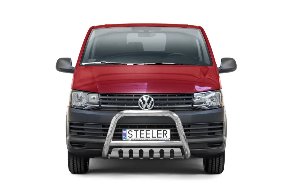 EC A-kaitseraud põikitoru ja sillaplaadiga — Volkswagen T6 (2015–2019)