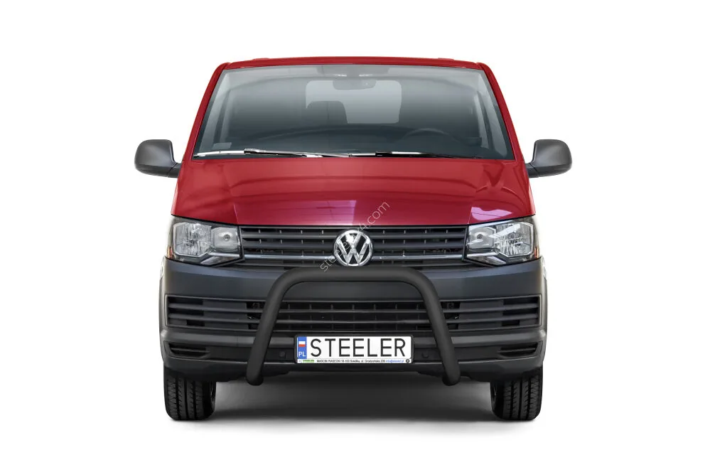 Дуга EC A без поперечины, чёрная — Volkswagen T6 (2015–2019)