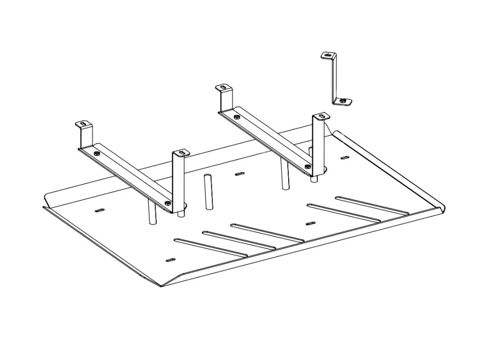 Fuel tank guard, aluminium — MAN TGE (2018–)