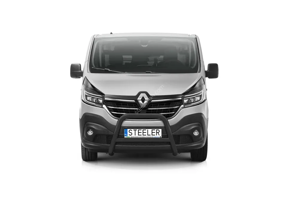 EC A-kaitseraud põikitoruga, must — Renault Trafic (2019–)
