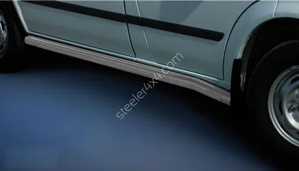 Пороги-трубы из нержавейки — Ford Transit (2006–2014)