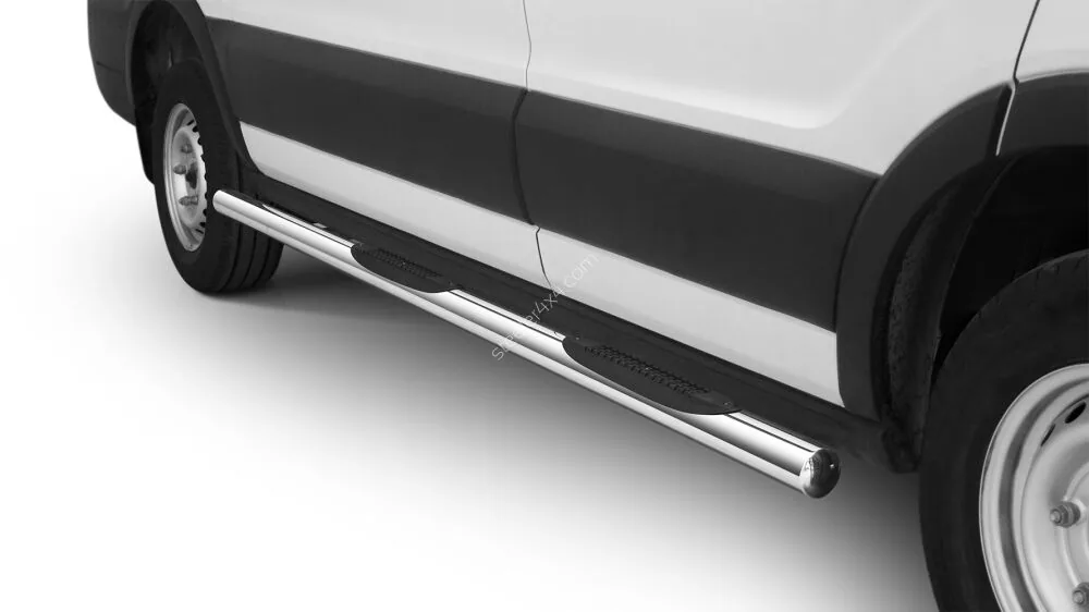 Roostevabad küljetorud plastastmetega — Ford Transit (2019–)