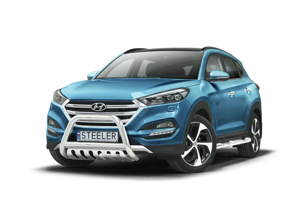 Дуга EC A с поперечиной и защитой моста — Hyundai Tucson (2015–2017)