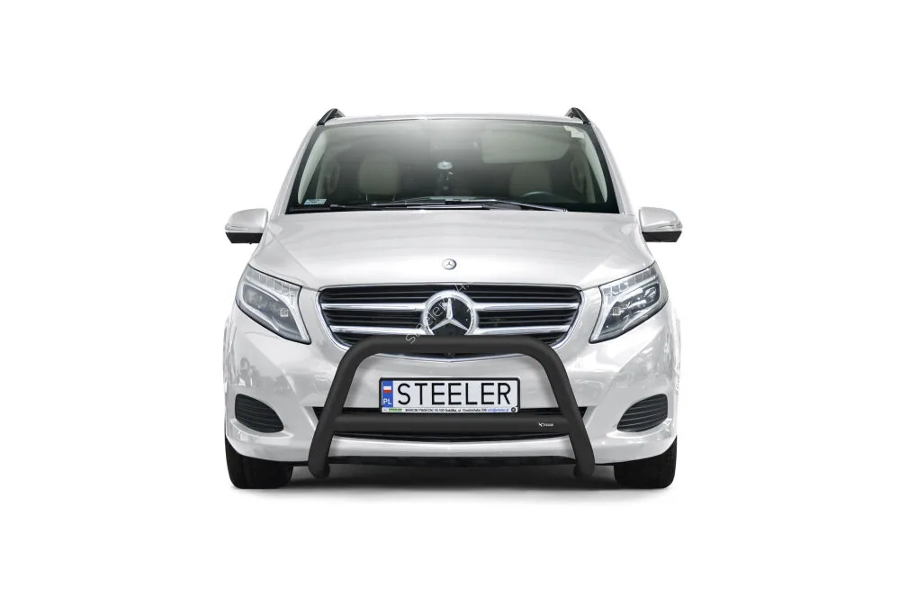 EC A-bar with cross bar, black — Mercedes-Benz V-Class (2014–)