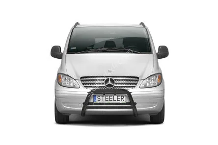 EC A-kaitseraud põikitoruga, must — Mercedes-Benz Vito (2003–2010)