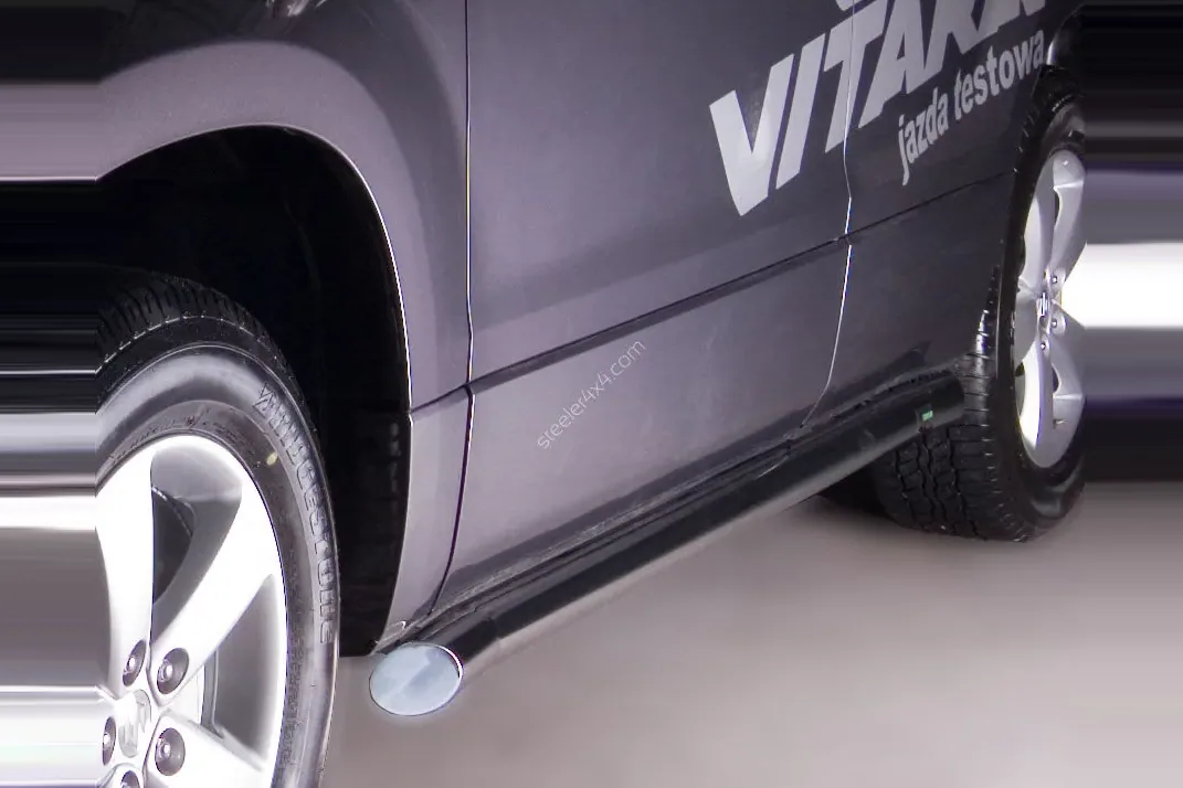 Stainless steel side bars — Suzuki Grand Vitara (2005–2008)