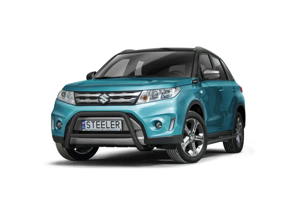 EC A-kaitseraud põikitoruga, must — Suzuki Vitara (2015–2018)