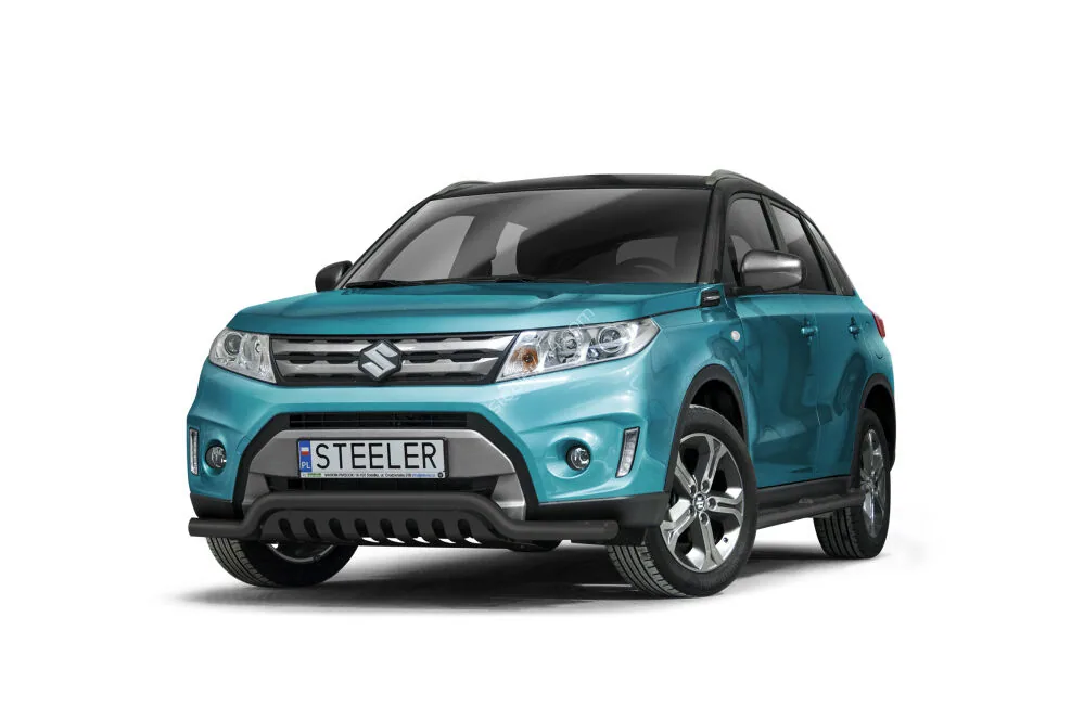 Нижняя дуга EC с защитой моста, чёрная — Suzuki Vitara (2015–2018)