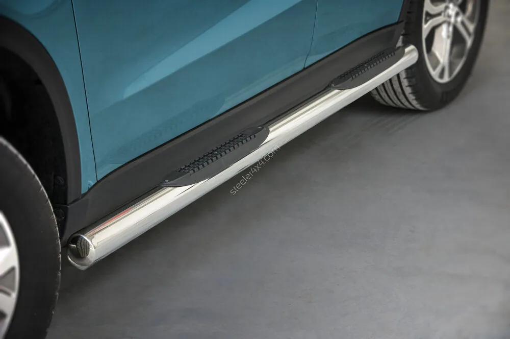 Roostevabad küljetorud plastastmetega — Suzuki Vitara (2015–2018)
