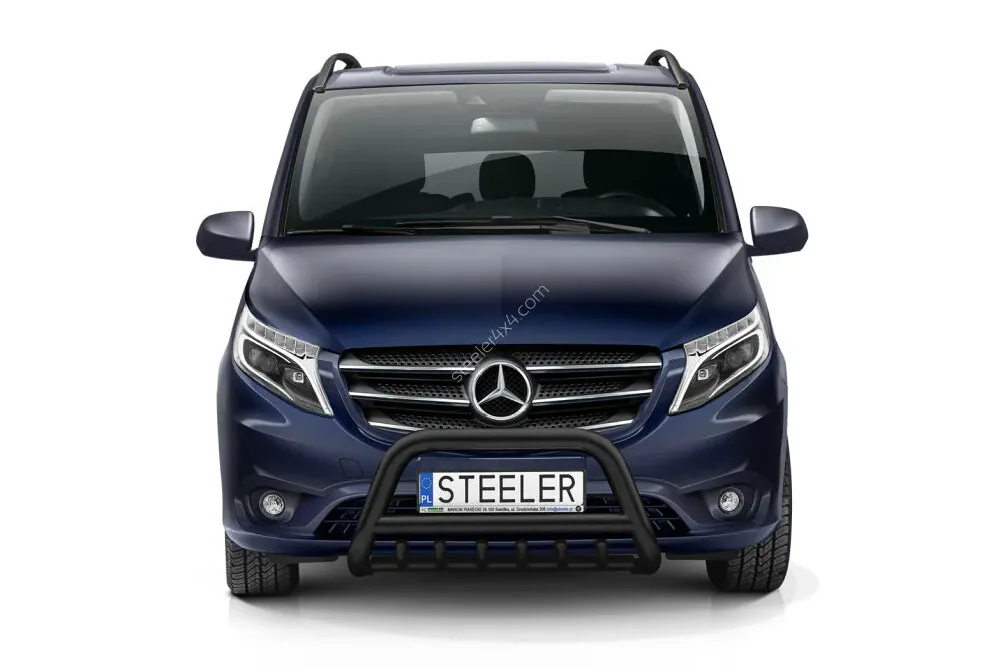 EC A-bar with cross bar and axle-bar, black — Mercedes-Benz Vito (2020–)
