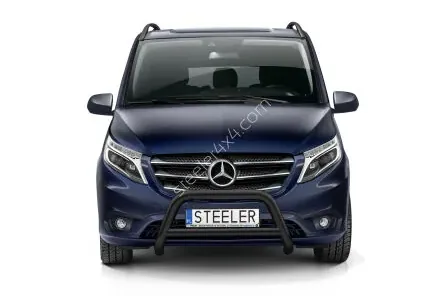 EC A-bar with cross bar, black — Mercedes-Benz Vito (2020–)