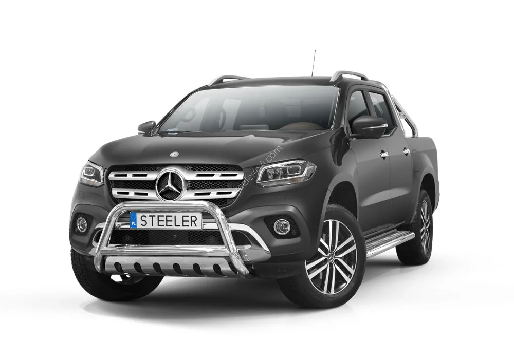 EC A-bar with cross bar and axle-plate — Mercedes-Benz X-Class (2017–)