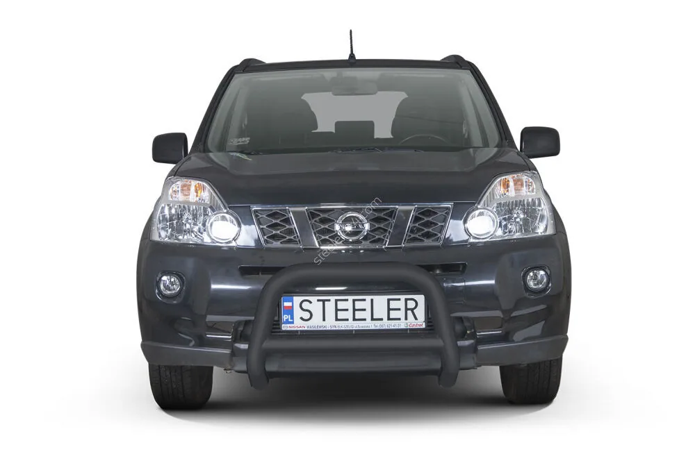 EC A-bar with cross bar, black — Nissan X-Trail (2010–2014)