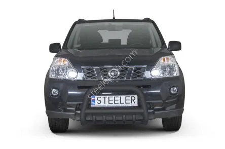 EC A-bar with cross bar and axle-bar, black — Nissan X-Trail (2010–2014)