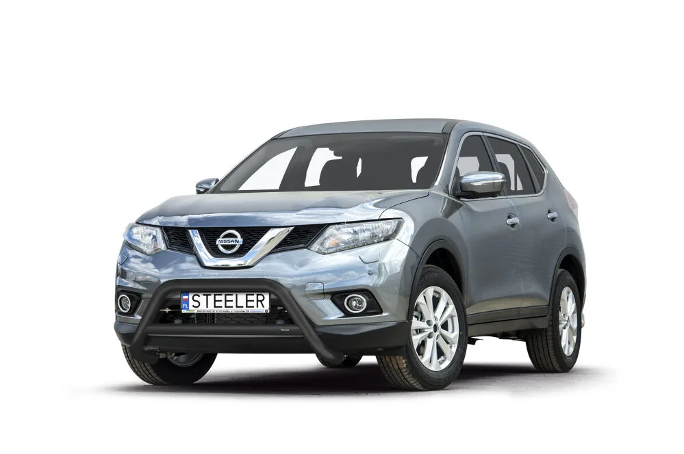 Дуга EC A с поперечиной, чёрная — Nissan X-Trail (2014–2017)