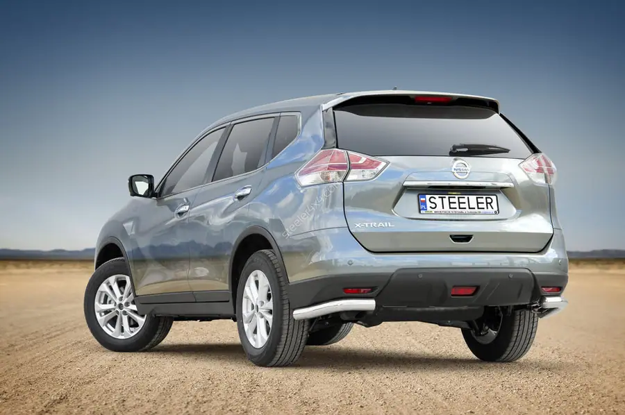 Угловая задняя защита — Nissan X-Trail (2014–2017)