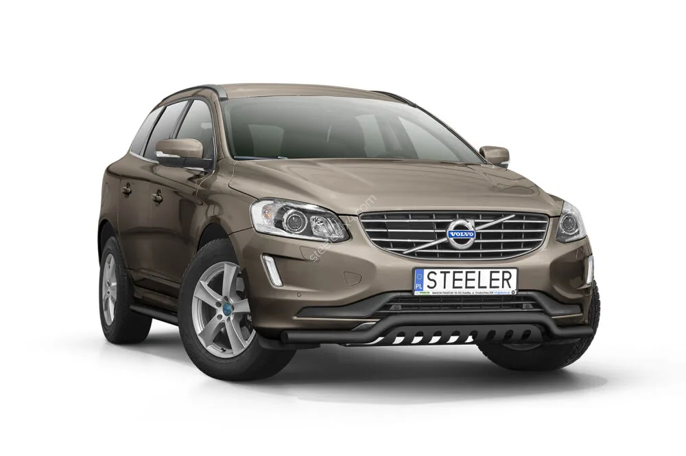 Нижняя дуга EC с защитой моста, чёрная — Volvo XC60 (2014–)